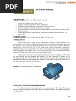 Module 3 - Shunt DC Motor