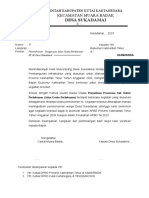 Proposal Pengerasan Jalan RT 08 Desa Sukadamai