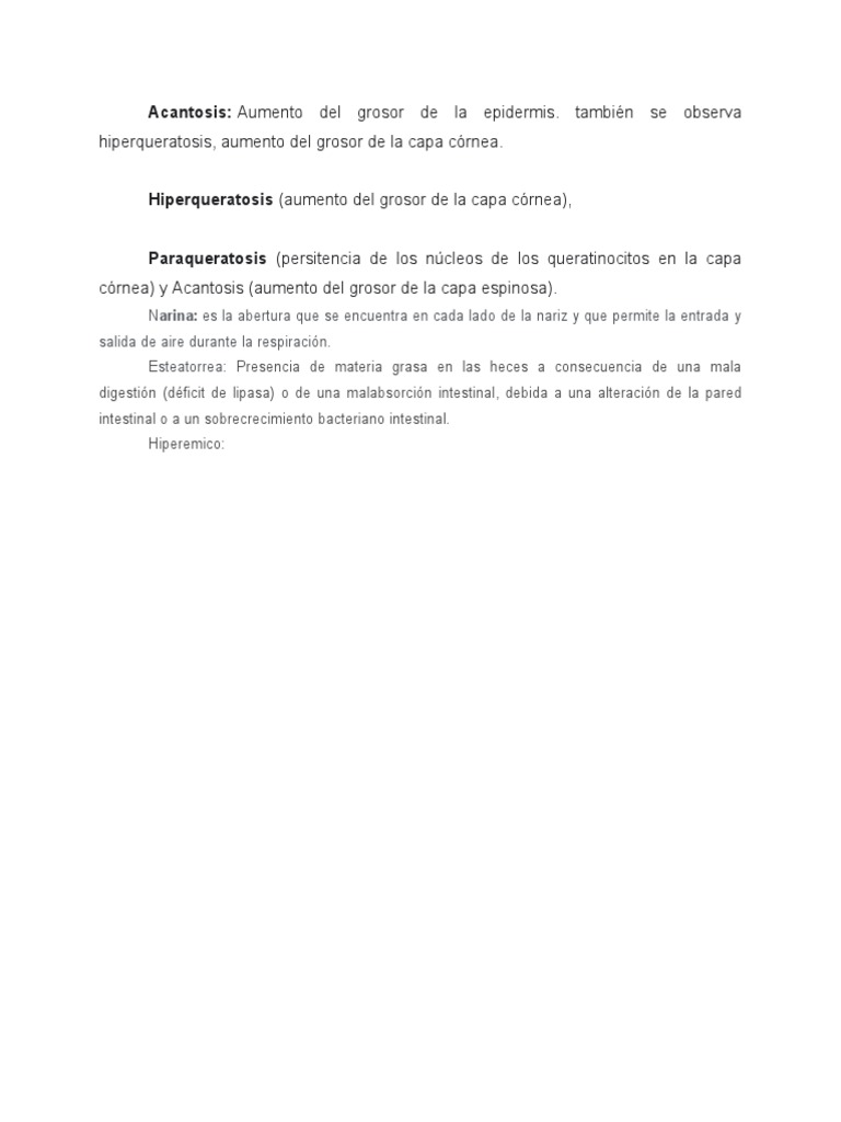 Acantosis PDF