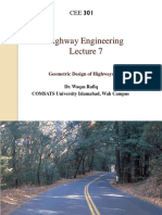 Lec 5 Geometric Design of Highways