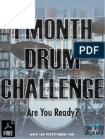 1 Month Drum Challenge