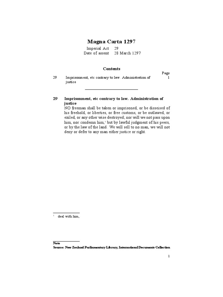 Magna Carta 1297 Pdf – Magna Carta (1297) – CGKWYM