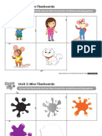 Pippa and Pop - L2 - AE - Home Practice Worksheets - Mini Flashcards