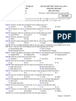 62. ĐỀ THI THỬ TN THPT 2023 - MÔN HÓA HỌC - Liên trường Nghệ An (Lần 2) - Bản word có giải