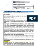 II. Investigamos y Construimos El Aprendizaje