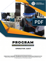 Program Pelatihan Operator Jahit