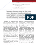 A Comparison of Functional Analysis Methods of Inappropriate