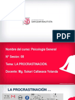 Tema 9 - La Procrastinacion