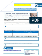 Ficha de Trabajo de Ciencia y Tecnologia