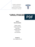 Urolithiasis - Final Case Study