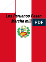 Los Peruanos Pasan - Marcha MIlitar