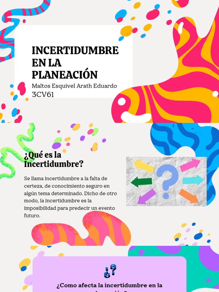 Incertidumbre en La Planeación | PDF