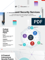 FortiGuard Security Services Simplified & Secure