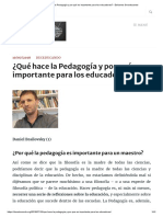 ¿Qué Hace La Pedagogía y Por Qué Es Importante para Los Educadores - Ediciones Deceducando