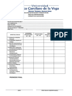 Ficha de Calificación Internado II