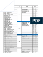 Jadwal Pelajaran 20222023