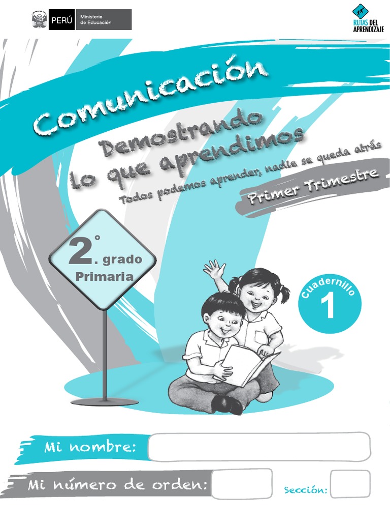 Cuadernillo1 Comunicacion 1er Trimestre 2do Grado | PDF | Camello