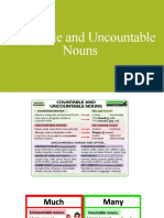 Countable and Uncountable Nouns