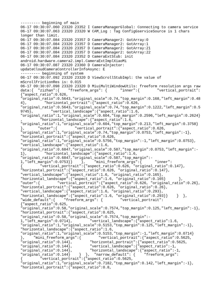 Log Cat 1686969007032 | PDF | Operating System Families | System Software