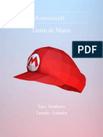 Gorro Mario Bros - Momuscraft