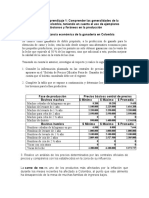 Análisis "Reconocer La Importancia Económica de La Ganadería en Colombia".