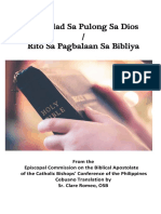 Bible Enthronement Booklet Cebuano