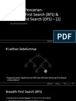 Metode Pencarian (3) - Breadth-First Search (BFS) Depth-First Search (DFS) - Part 2