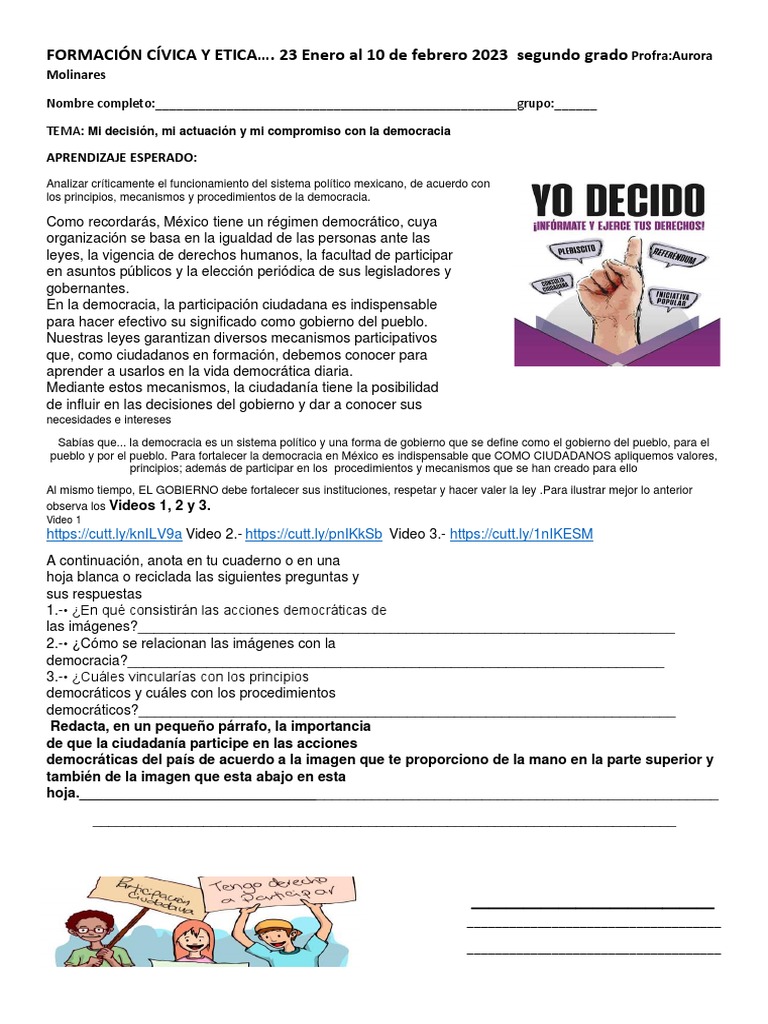 Compromiso Ciudadano con la Democracia | PDF | Democracia | Ideologías ...