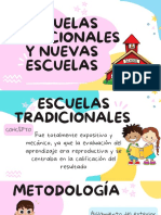 Escuelas Tradicionales y Nuevas Escuelas