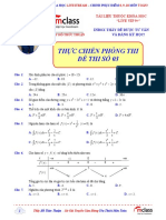 Thực Chiến Phòng Thi - Đề Thi Số 03