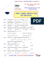 Thực Chiến Phòng Thi - Đề Thi Số 02