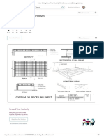False Ceiling Sheet Final-Model - PDF - Components - Building Materials