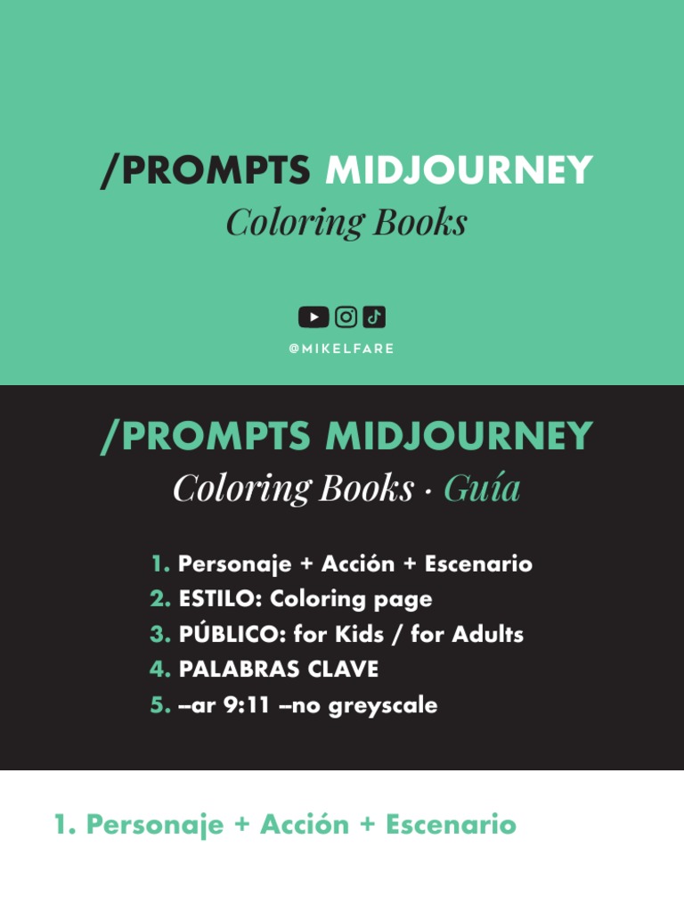 Prompts Midjourney Guía | PDF