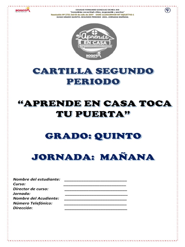 CARTILLA LECTURA. - Fundación Querer