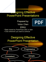 Effective Powerpoint Presentations