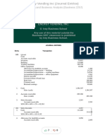 Energy Vending Inc Journal Entries - Compress