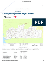 Carte Politique Et Donnees Du Kongo Central