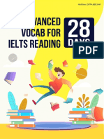 Advanced Vocab For Ielts Reading 28 Days
