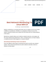 Best Network Monitoring Tools For Linux Mint 21