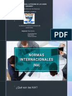 Normas Internacionales de Auditoria