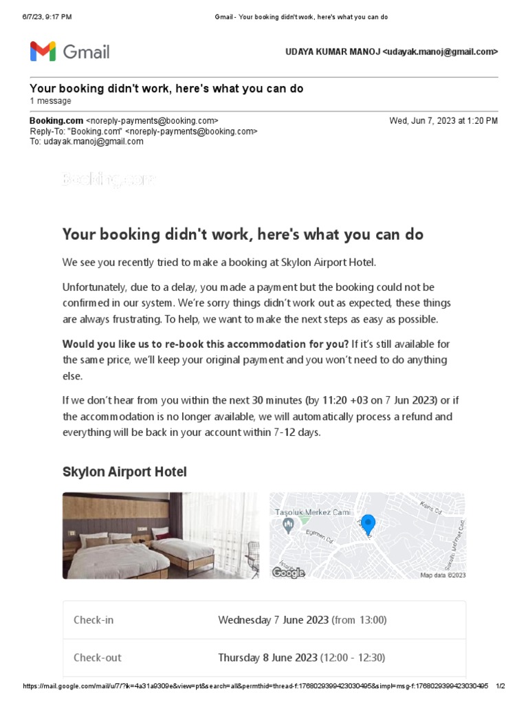 Hotel Booking | PDF