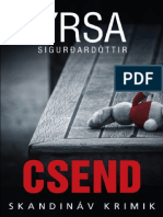 Yrsa Sigurdardóttir - Csend