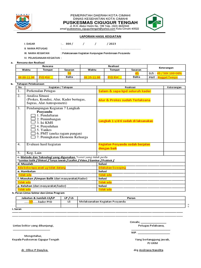 LHK Contoh | PDF