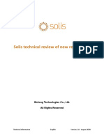 Solis Technical Review of New Regulations