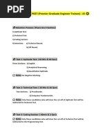 HEXAWARE PGET Placement Material