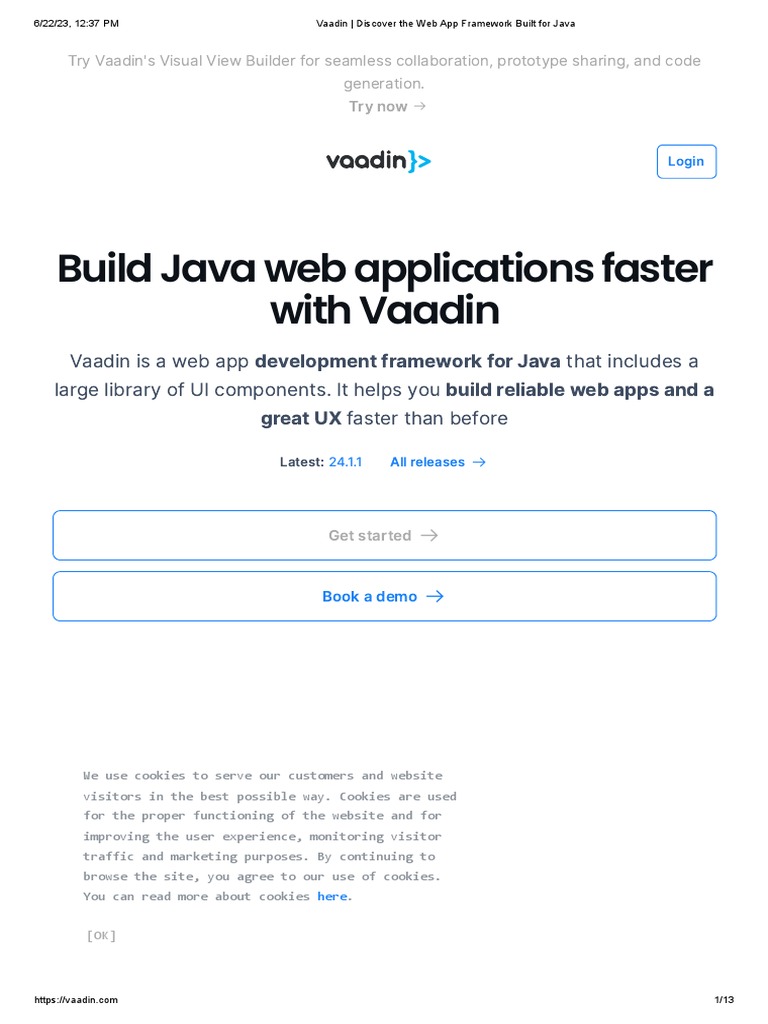 Build Java Web Applications Faster With Vaadin | PDF | Http Cookie ...