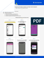 Stepwise Process For Capturing Inside-Outside Photograph