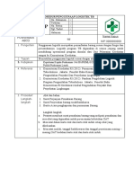 Sop TBC - Prosedur Penggunaan Logistik TB F