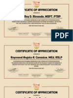 (TEMPLATE) Tayo, Tayo Lecture Series - Certificate of Appreciation