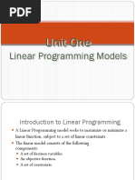 Unit 1 Linear Programming Problem